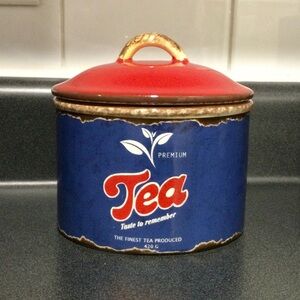 Retro Tea Canister